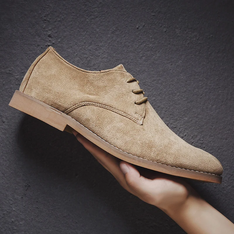 Spring casual shoes men's suede leather fashion casual shoes classic men's shoes
Spring casual shoes men's suede leather fashion casual shoes classic men's shoes