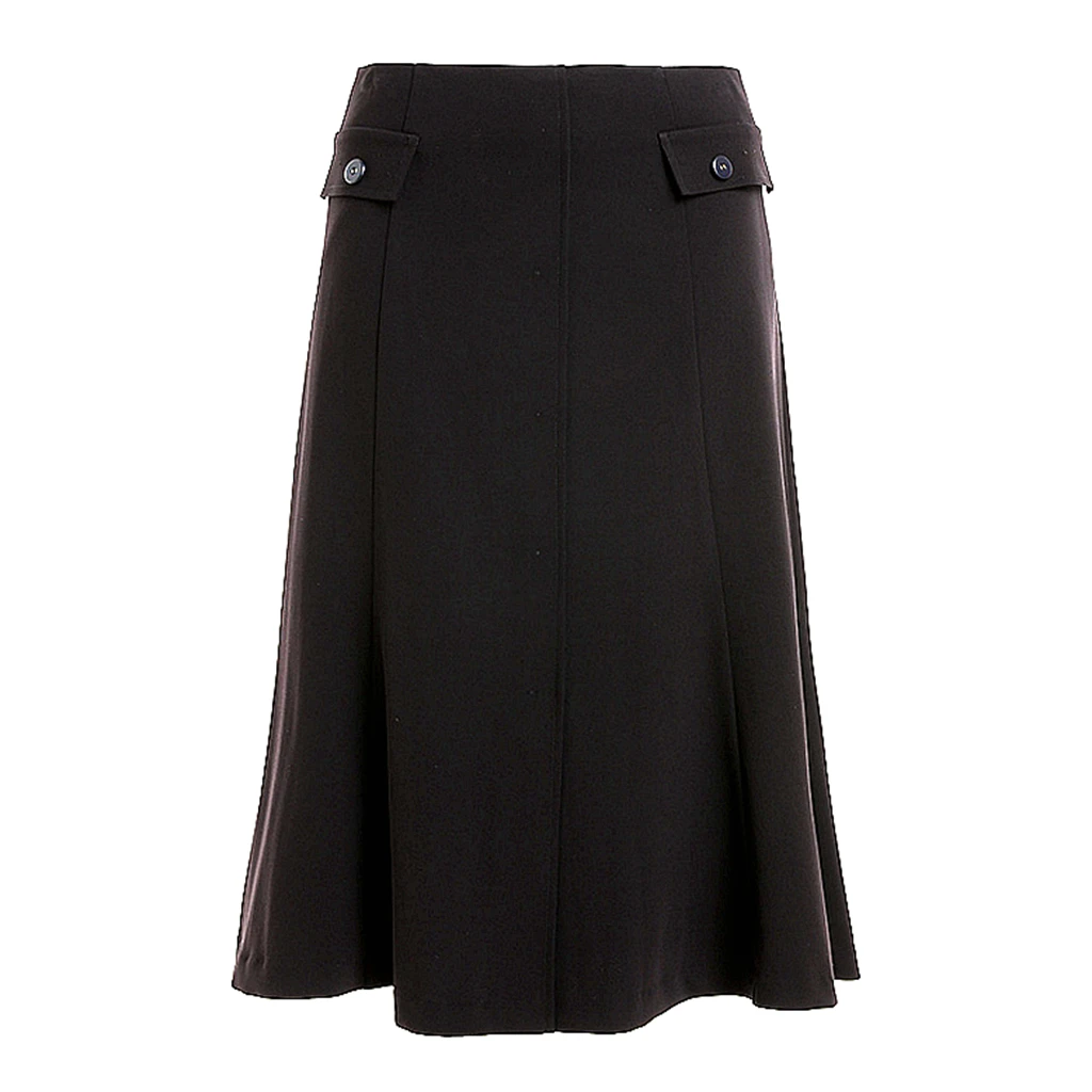 Gowani Autumn Black Midi Skirt Knee Length Elegant High Waist A-line High Quality Women Clothing
Gowani Autumn Black Midi Skirt Knee Length Elegant High Waist A-line High Quality Women Clothing