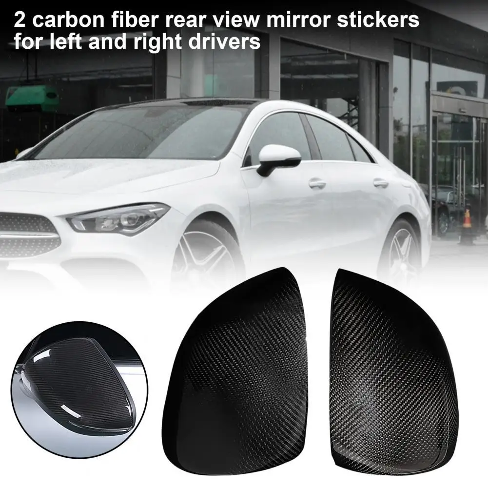 2Pcs Rearview Mirror Cover Comfortable UV Resistant Carbon Fiber Car Accessories Rear View Mirror Stickers for Mercedes-Benz W11
2Pcs Rearview Mirror Cover Comfortable UV Resistant Carbon Fiber Car Accessories Rear View Mirror Stickers for Mercedes-Benz W11