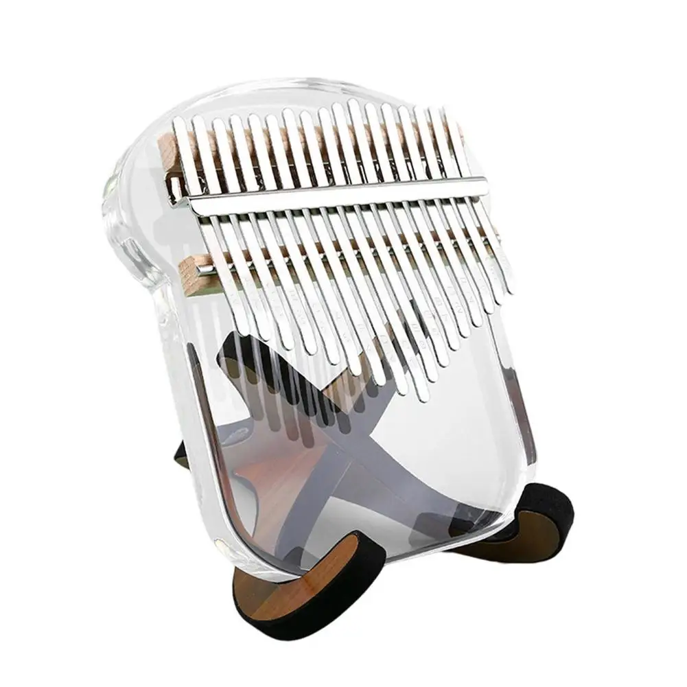 Kalimba 17 Keys Acrylic Thumb Piano For Kids Adults Beginners Ergonomic Key Design, Upgrade Key Curvature Comfortable And Round 
Kalimba 17 Keys Acrylic Thumb Piano For Kids Adults Beginners Ergonomic Key Design, Upgrade Key Curvature Comfortable And Round