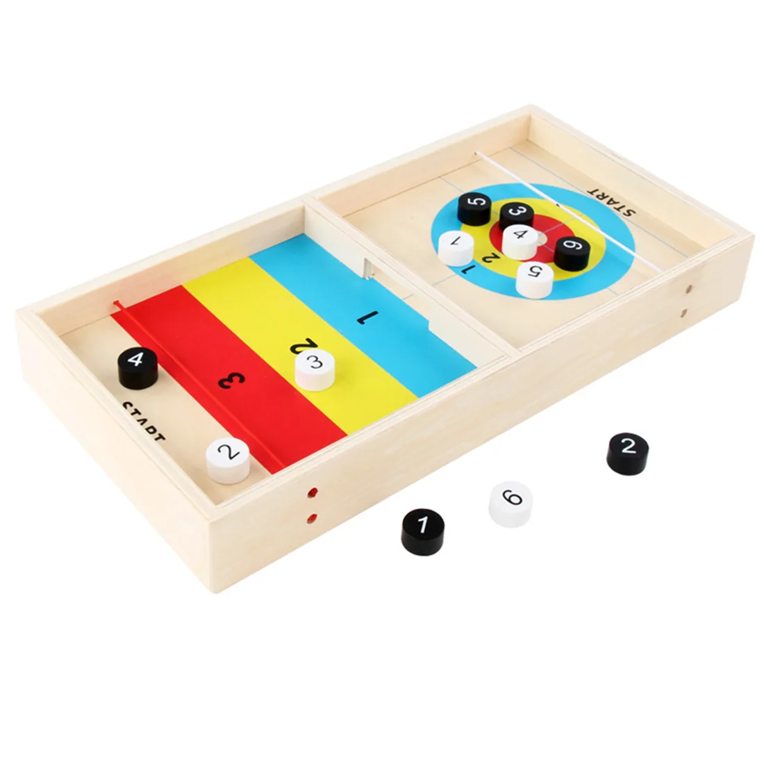 Double-sided Wooden Mini Ice Fox Ball Tabletop Shuffleboard Game Educational Toy for Children Family Entertainment Board Game
Double-sided Wooden Mini Ice Fox Ball Tabletop Shuffleboard Game Educational Toy for Children Family Entertainment Board Game