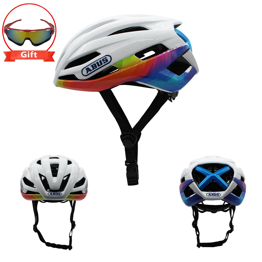 2021 ABUSSh Newest Cycling Helmet Ultralight Aerodynamic Road MTB Men Women Bicycle Safety Riding Helmets Casco Ciclismo
2021 ABUSSh Newest Cycling Helmet Ultralight Aerodynamic Road MTB Men Women Bicycle Safety Riding Helmets Casco Ciclismo