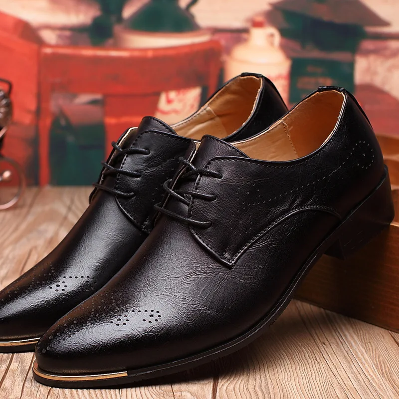 2019 New Fashion Men dress shoes driving shoes lace up light loafers leather soft moccasins fashion flats black Bullock style
2019 New Fashion Men dress shoes driving shoes lace up light loafers leather soft moccasins fashion flats black Bullock style