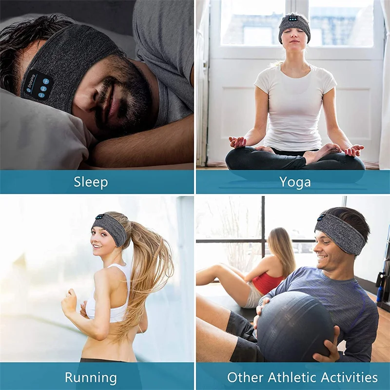 Linkway Sleep Headset Bluetooth Sports Headband,Sports Headset Headband Is Suitable For Side Sleepers Exercise,Running--Gray
Linkway Sleep Headset Bluetooth Sports Headband,Sports Headset Headband Is Suitable For Side Sleepers Exercise,Running--Gray