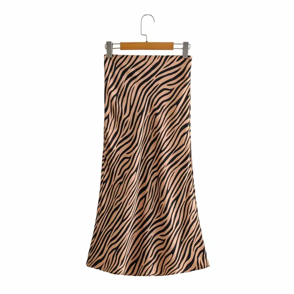 Vintage Chic Zebra Pattern Skirt 2021 Fashion Women Long Skirts Behind Zipper Casual Falda Mujer
Vintage Chic Zebra Pattern Skirt 2021 Fashion Women Long Skirts Behind Zipper Casual Falda Mujer