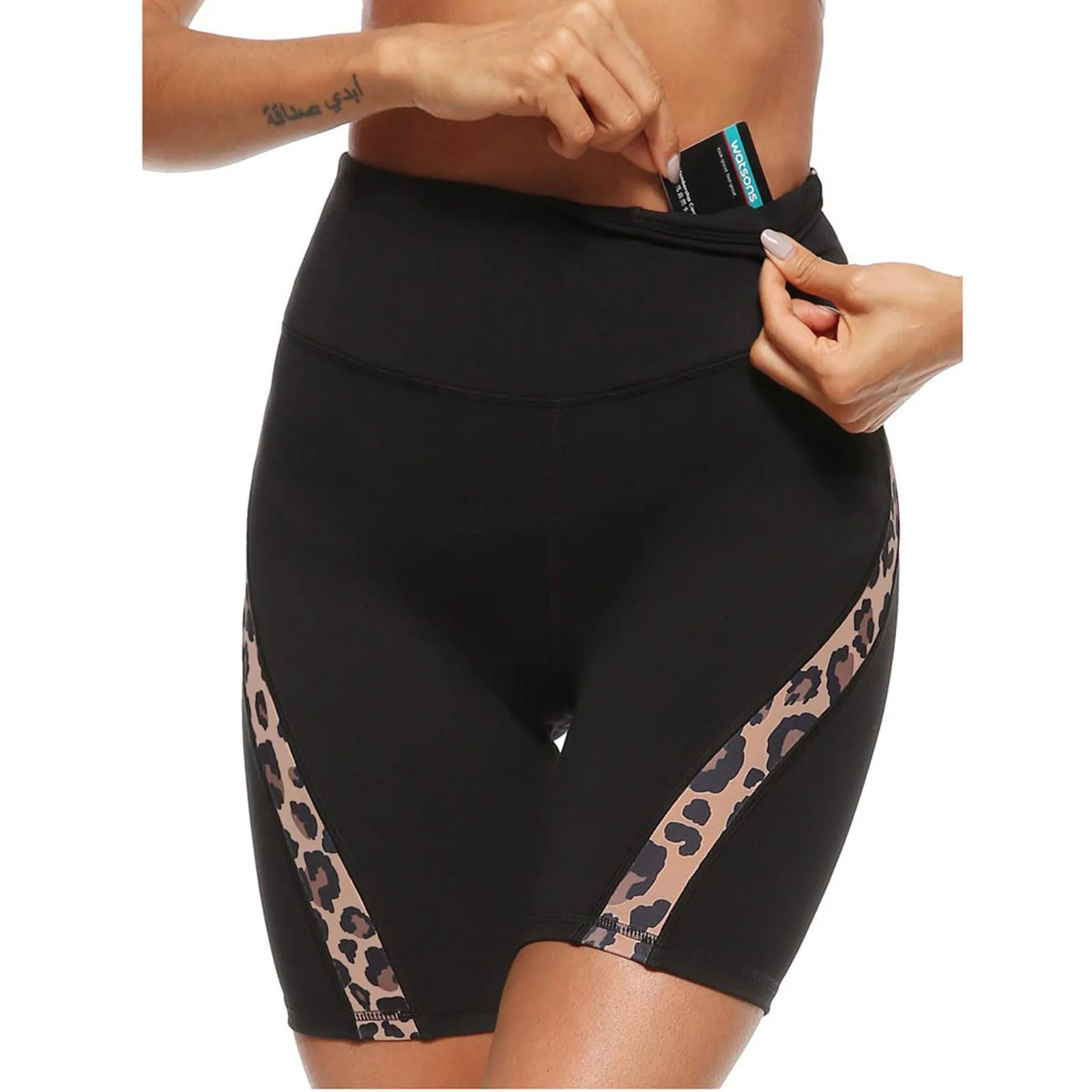 2021 New Seamless Women High Waist Yoga Shorts Patchwork Leopard Print Sports Shorts Workout Push Up Hip Gym Compression Shorts
2021 New Seamless Women High Waist Yoga Shorts Patchwork Leopard Print Sports Shorts Workout Push Up Hip Gym Compression Shorts