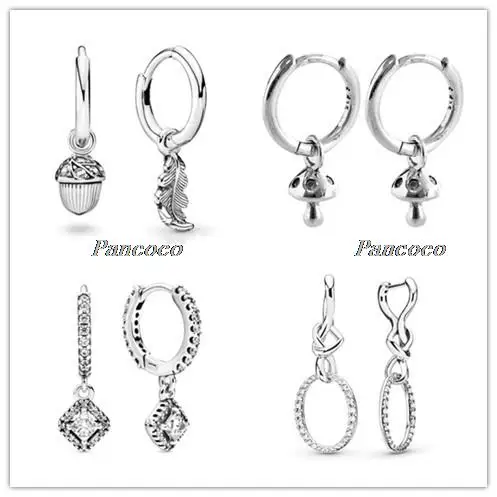 925 Sterling Silver Earring Acorn & Leaf Earrings With Crystal For Women Wedding Party Gift Fashion Jewelry
925 Sterling Silver Earring Acorn & Leaf Earrings With Crystal For Women Wedding Party Gift Fashion Jewelry