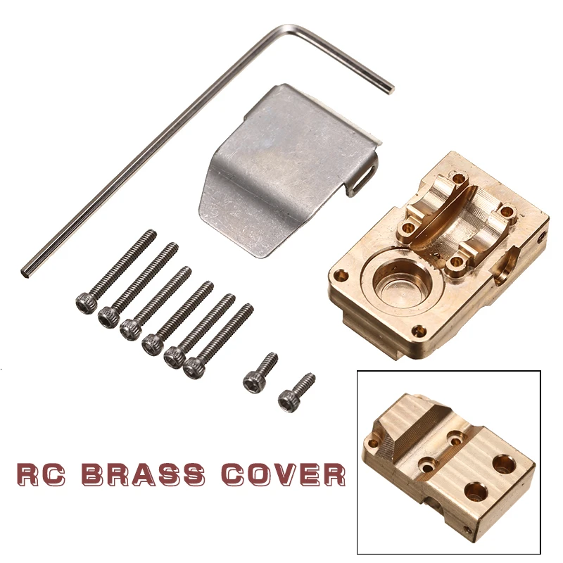 1PC Brass Diff Cover Stainless Steel Skid Plate Install Tools Upgrade Parts for Axial SCX24 RC Car Accessories
1PC Brass Diff Cover Stainless Steel Skid Plate Install Tools Upgrade Parts for Axial SCX24 RC Car Accessories