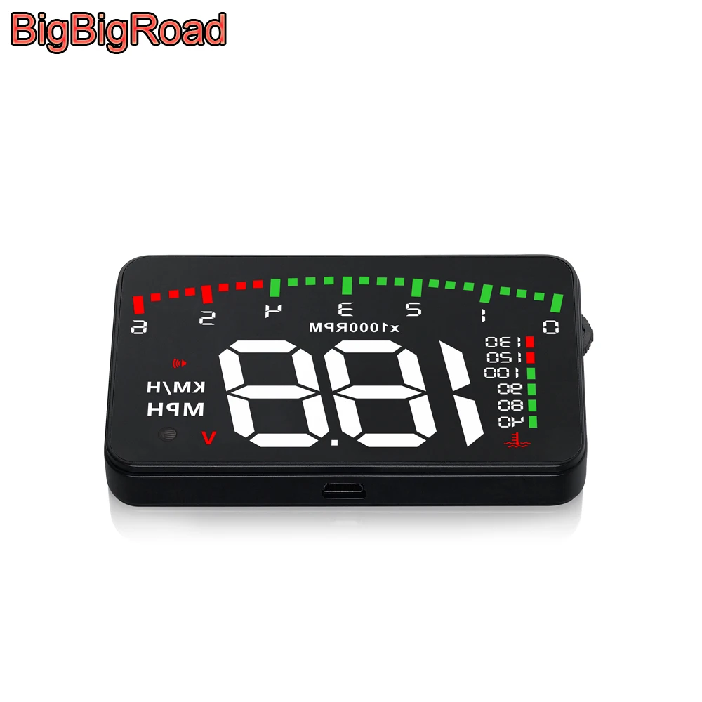 BigBigRoad Car Hud Display For Volkswagen Amarok Routan Novo Gol Crafter Arteon Atlas California Overspeed Windshield Projector
BigBigRoad Car Hud Display For Volkswagen Amarok Routan Novo Gol Crafter Arteon Atlas California Overspeed Windshield Projector