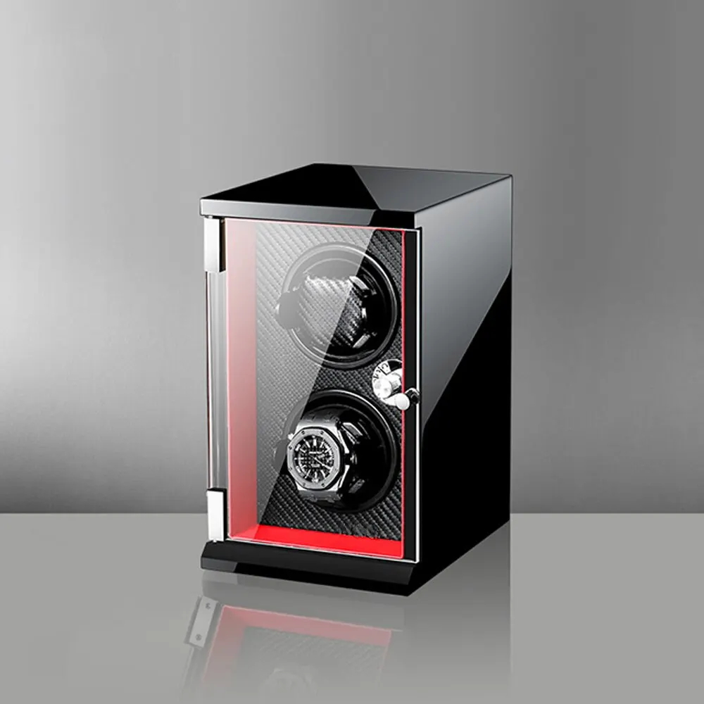 LUNDA High Quality Watch Winder Carbon Fiber Watch Holder Display box Automatic Mechanical Watch Winder Case Motor Shaker
LUNDA High Quality Watch Winder Carbon Fiber Watch Holder Display box Automatic Mechanical Watch Winder Case Motor Shaker
