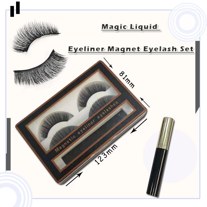 2 pairs of liquid eyeliner eyelashes, natural thick, handmade glue-free high-end artificial eyeliner false eyelashes.
2 pairs of liquid eyeliner eyelashes, natural thick, handmade glue-free high-end artificial eyeliner false eyelashes.