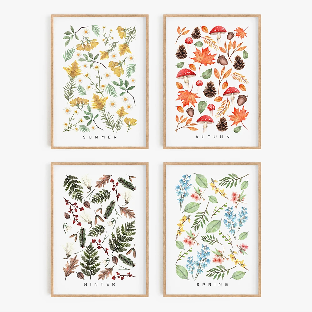 Print Wall Painting SEASON Set of 4 for the price of Summer Autumn Winter Spring Educational Poster Seasons Chart Nursery Art
Print Wall Painting SEASON Set of 4 for the price of Summer Autumn Winter Spring Educational Poster Seasons Chart Nursery Art