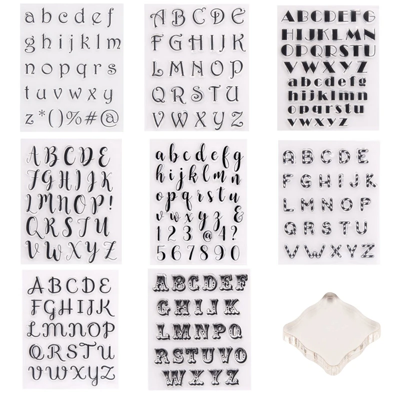 8pcs Cake Decorating Tools Alphabet Fondant Cake Stamp with 1pc Back Plate for Cookies Biscuit Card Making
8pcs Cake Decorating Tools Alphabet Fondant Cake Stamp with 1pc Back Plate for Cookies Biscuit Card Making