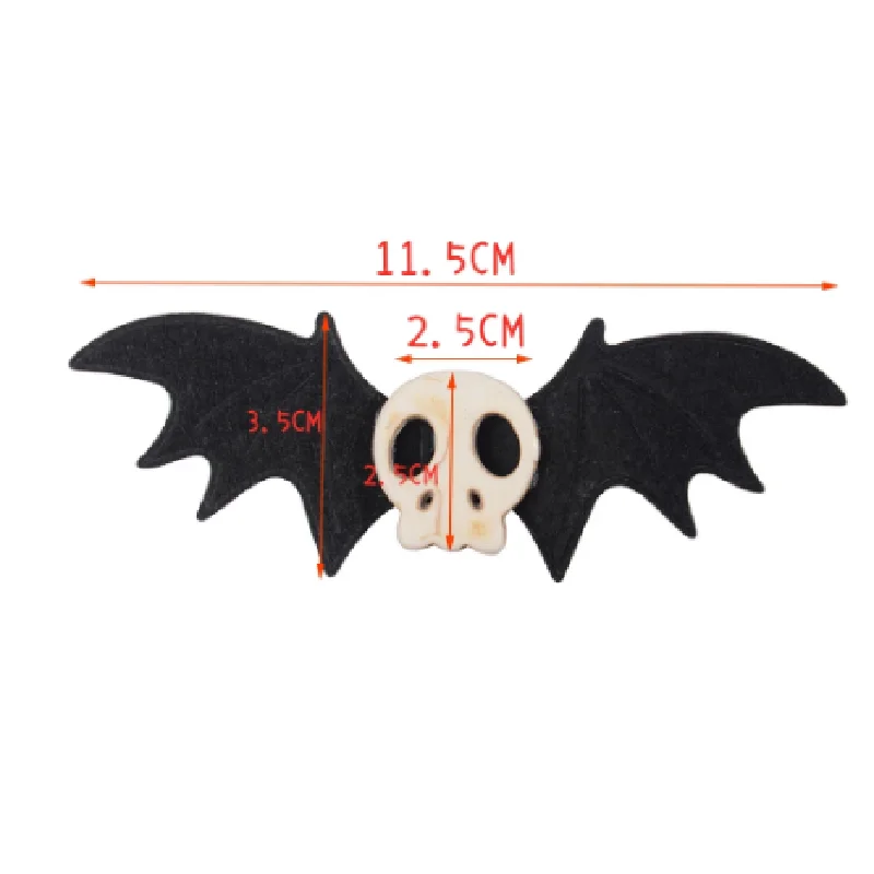 Gothic Lolita Halloween Skull Bat Black Wing Hairpin Cosplay Girl Hair Accessories Hairpin Headdress
Gothic Lolita Halloween Skull Bat Black Wing Hairpin Cosplay Girl Hair Accessories Hairpin Headdress