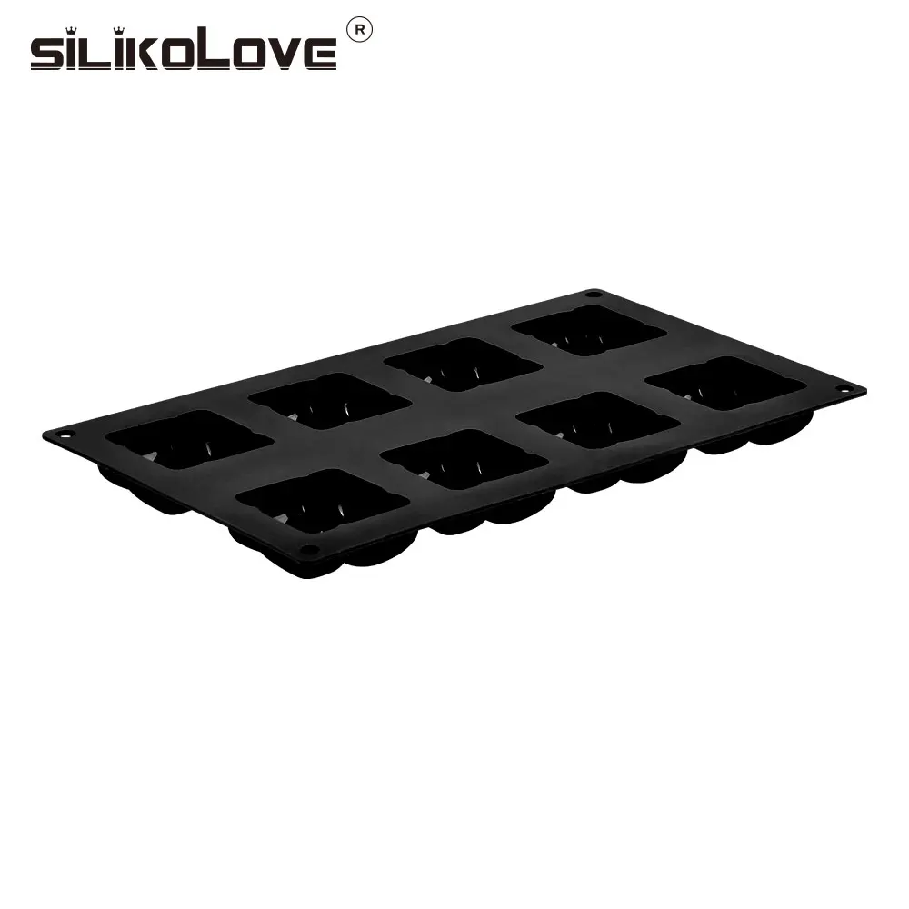 SILIKOLOVE 3D мусс силиконовая форма для десертов украшения торта инструменты выпечки