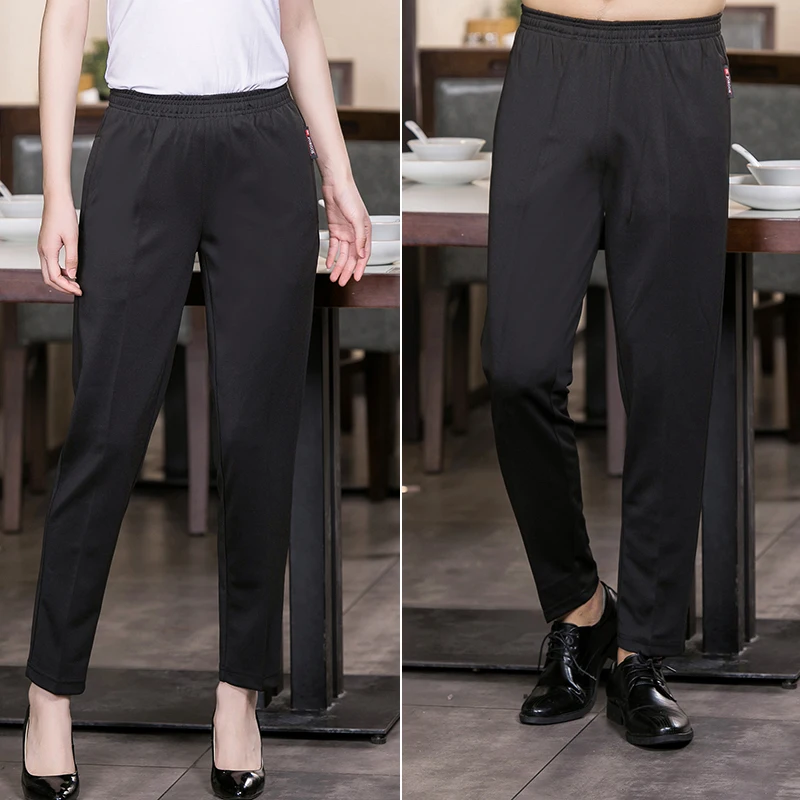 New Women Men Cook Pants Food Service Elastic Trousers Chef Waiter Elastic Trousers Catering Restaurant Hotel Bakery Chef Pant
New Women Men Cook Pants Food Service Elastic Trousers Chef Waiter Elastic Trousers Catering Restaurant Hotel Bakery Chef Pant