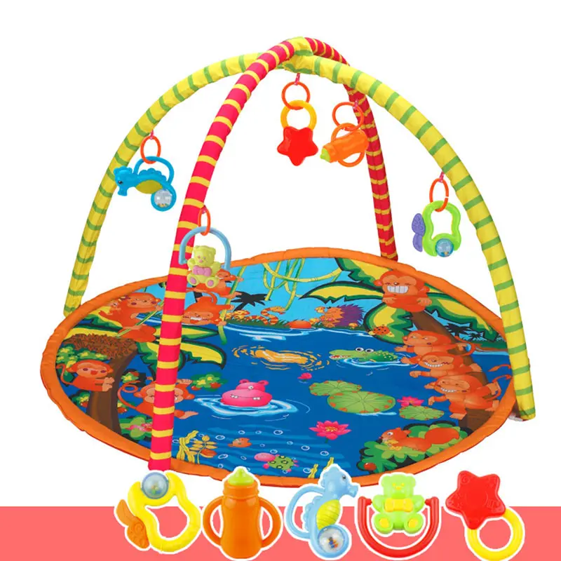 Kids Children Baby Fitness Rack Game Blanket Crawling Carpet Mat Gym Toys Intellectual Development EIG88
Kids Children Baby Fitness Rack Game Blanket Crawling Carpet Mat Gym Toys Intellectual Development EIG88