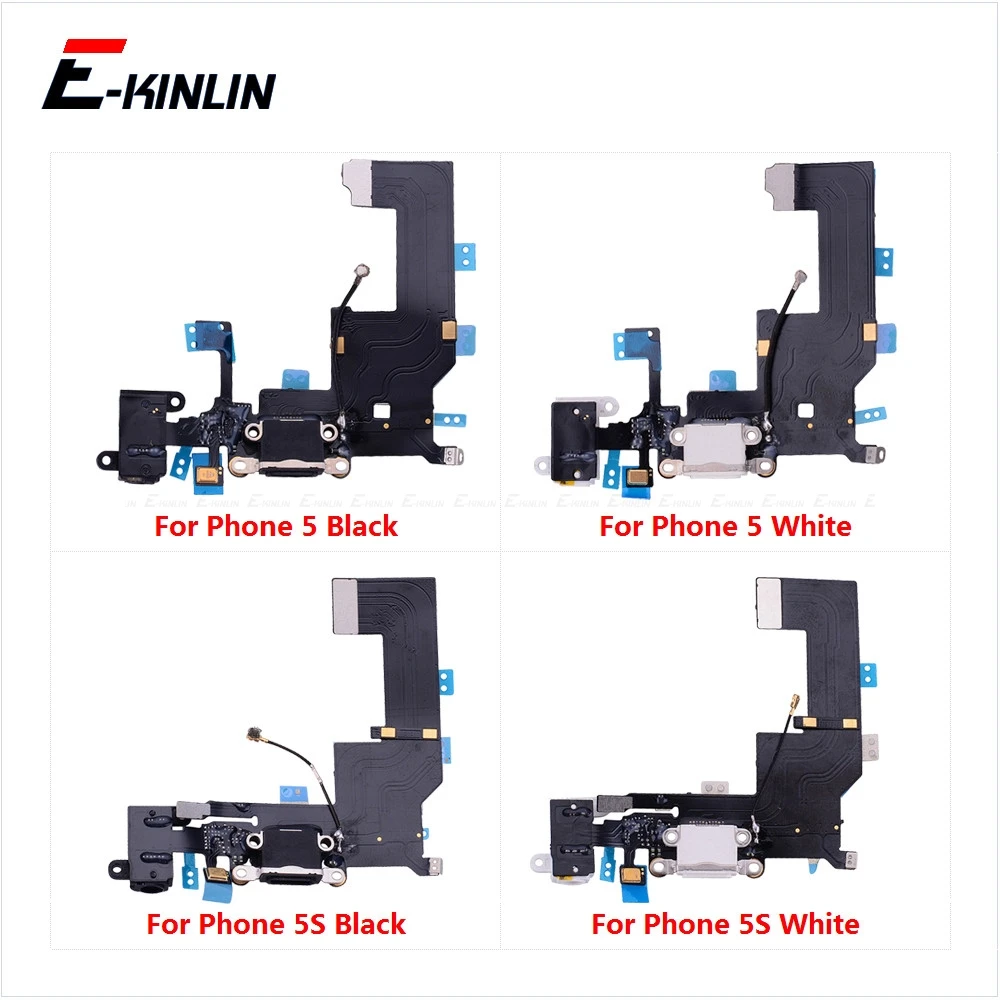 USB Charger Plug Dock Charging Connector Port Flex Cable For iPhone 5S 5C 5 4S 4 With HeadPhone Audio Jack Microphone Parts
USB Charger Plug Dock Charging Connector Port Flex Cable For iPhone 5S 5C 5 4S 4 With HeadPhone Audio Jack Microphone Parts