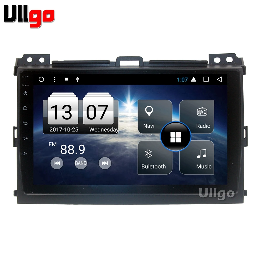 9 дюймов Android 8 1 автомобильное радио GPS для Toyota Prado 120 2002 2009 Авторадио с RDS BT Mirrior Link Wifi