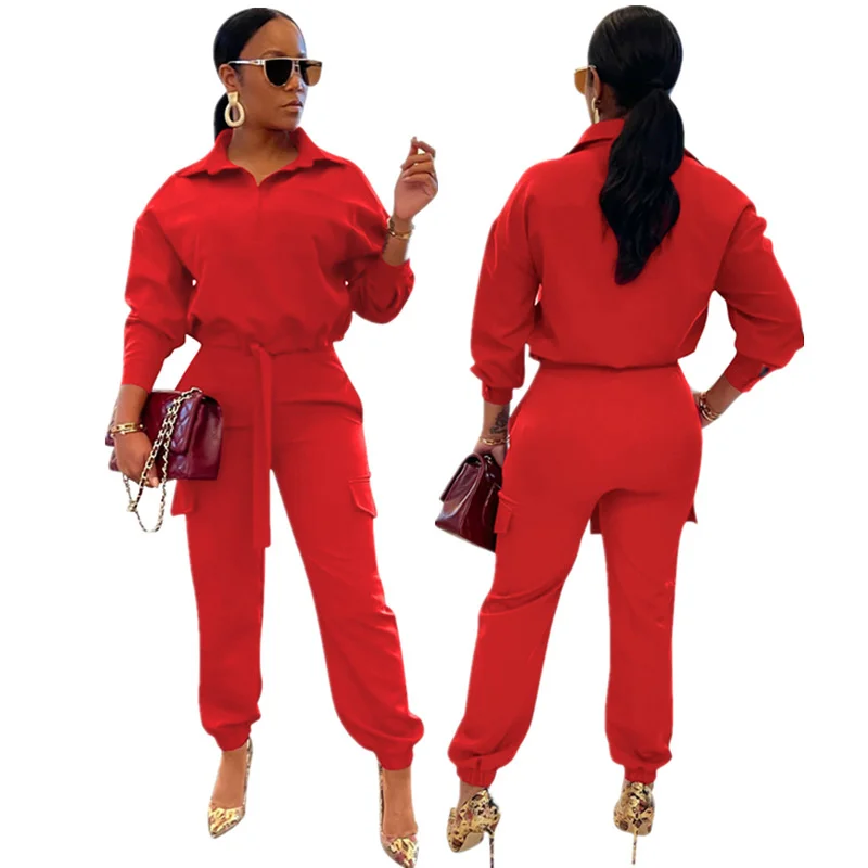 women's autumn and winter solid color leisure sports two-piece set of hot selling fashion tooling
women's autumn and winter solid color leisure sports two-piece set of hot selling fashion tooling