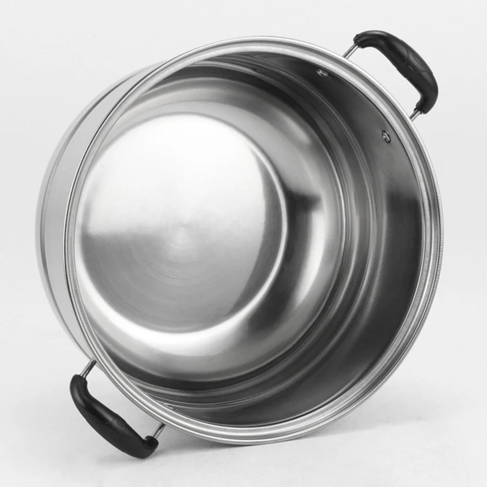 Stainless Steel Three-layer Thick Steamer Multifunction Soup Steam Pot Universal Cooking Pots for Induction Cooker Gas Stove (28
Stainless Steel Three-layer Thick Steamer Multifunction Soup Steam Pot Universal Cooking Pots for Induction Cooker Gas Stove (28