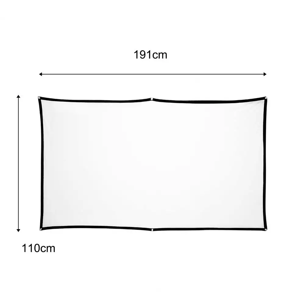 84 Inch 16:9 Projector Anti-Light Curtain Simple Screen Portable Projection Movies Screen For Home Theater With tool
84 Inch 16:9 Projector Anti-Light Curtain Simple Screen Portable Projection Movies Screen For Home Theater With tool