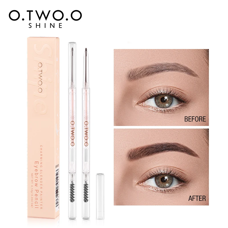O.TWO.O Eyebrow Pencil Brow Enhancers 1.5mm Ultra Fine 3 Colors Waterproof Long-lasting Brow Tint Shade Makeup For Eyes
O.TWO.O Eyebrow Pencil Brow Enhancers 1.5mm Ultra Fine 3 Colors Waterproof Long-lasting Brow Tint Shade Makeup For Eyes