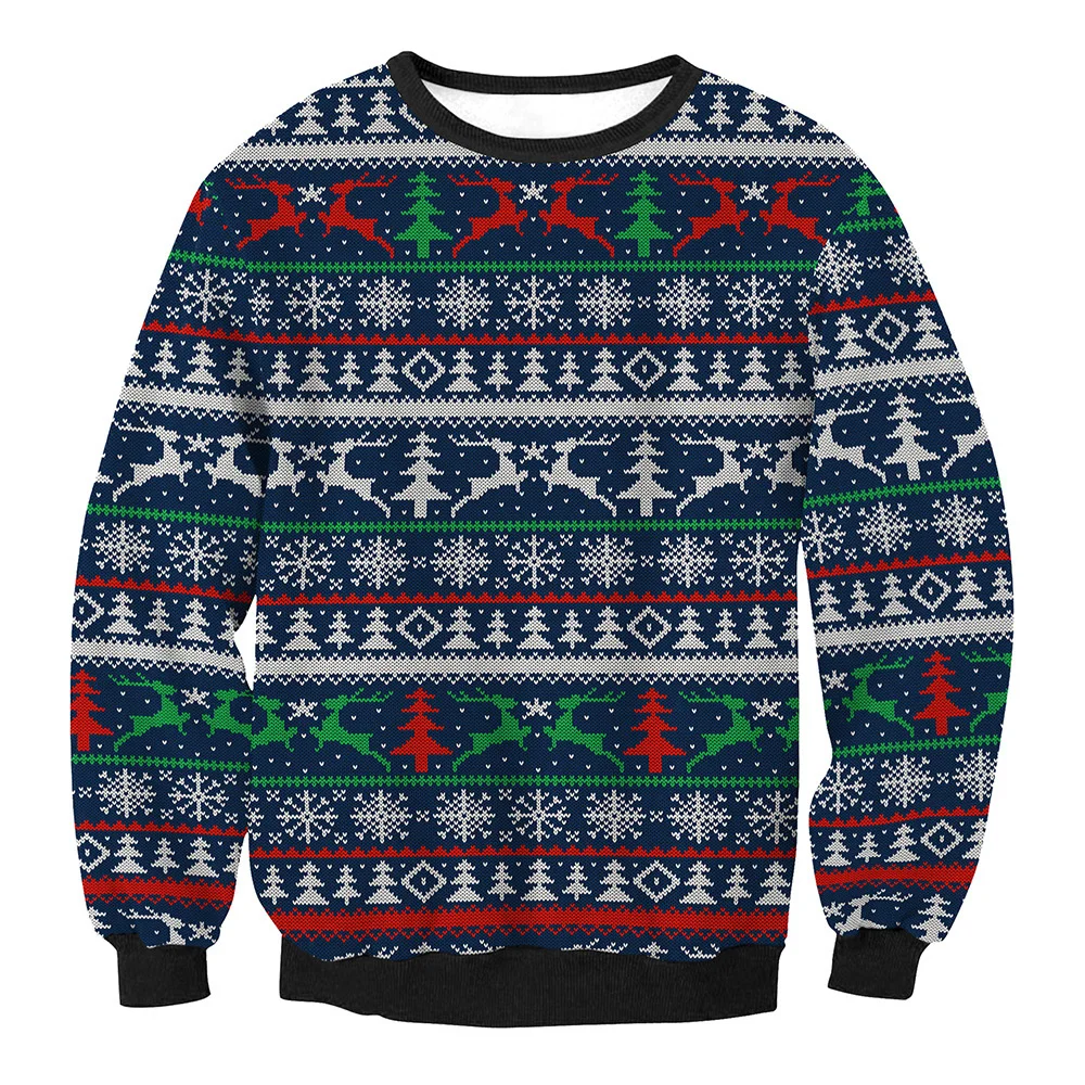 2021 Christmas Sweaters Couples O Neck Long Sleeve Elk Snowflake Tree Xmas Jumper Man Winter Autumn Pullovers Tops Sweatshirts
2021 Christmas Sweaters Couples O Neck Long Sleeve Elk Snowflake Tree Xmas Jumper Man Winter Autumn Pullovers Tops Sweatshirts