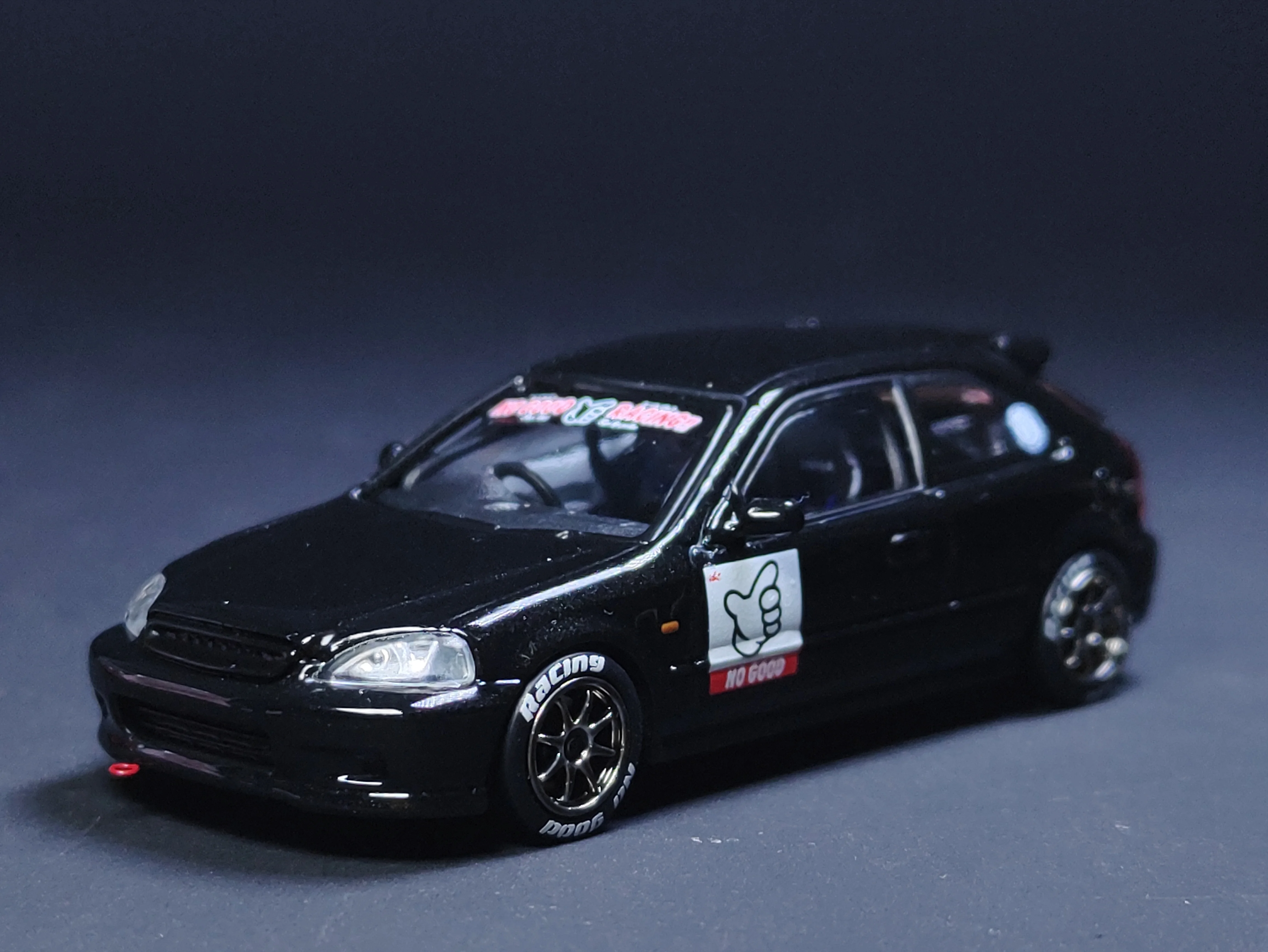 

Inno64 1:64 Honda Civic Type R EK9 No Good Racing DieCast Model Car Collection Limited Edition