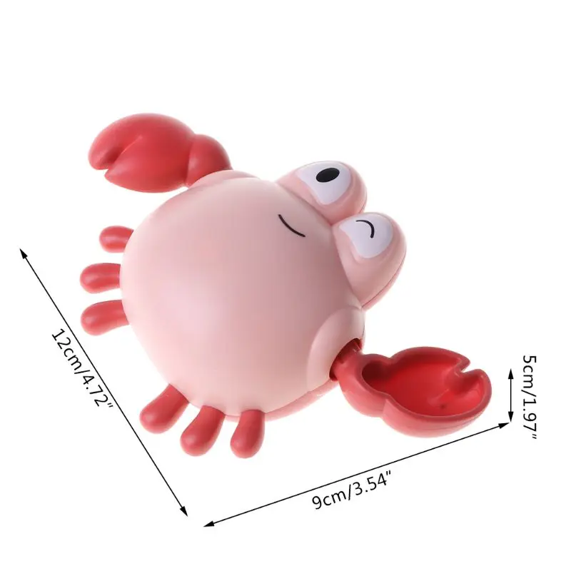 Wind Up Crab Bath Toy Swimming Crab For Baby Toddler Bath Time Shower Boys Girls
Wind Up Crab Bath Toy Swimming Crab For Baby Toddler Bath Time Shower Boys Girls