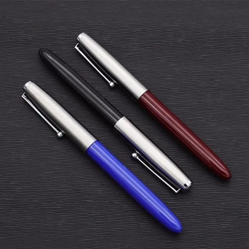 luxury Jinhao Fountain Pen, Steel Metal Cap, Nice Color Transparent Barrel, Fine Nib Office Finance School Student writing A6994
luxury Jinhao Fountain Pen, Steel Metal Cap, Nice Color Transparent Barrel, Fine Nib Office Finance School Student writing A6994
