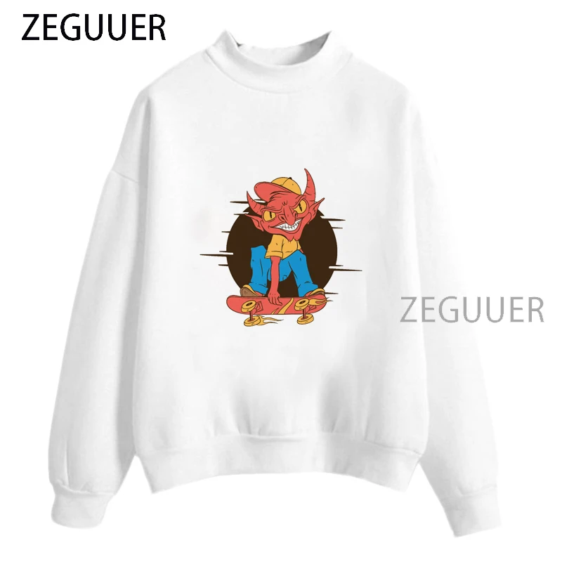 2021 new devil is skating Printed autumn Sweatshirt Clothes Woman Fashion Casual Harajuku Sweatshirt Female cool Graphic Clothes
2021 new devil is skating Printed autumn Sweatshirt Clothes Woman Fashion Casual Harajuku Sweatshirt Female cool Graphic Clothes