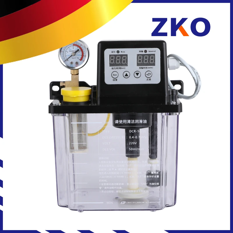 220V cnc electromagnetic lubrication pump lubricator 0.5/1/2 Liters lubricant pump automatic lubricating oil pump Oil injectors
220V cnc electromagnetic lubrication pump lubricator 0.5/1/2 Liters lubricant pump automatic lubricating oil pump Oil injectors