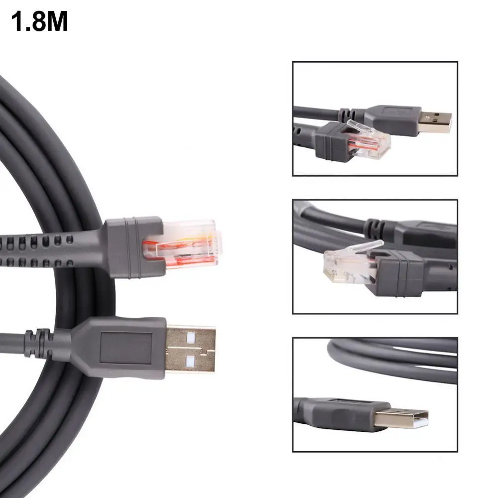 Высокоскоростной кабель USB 1,8 A (штекер)/RJ45 BLUELANS, 2,0 м, для сканера штрих-кодов LS2208
Высокоскоростной кабель USB 1,8 A (штекер)/RJ45 BLUELANS, 2,0 м, для сканера штрих-кодов LS2208