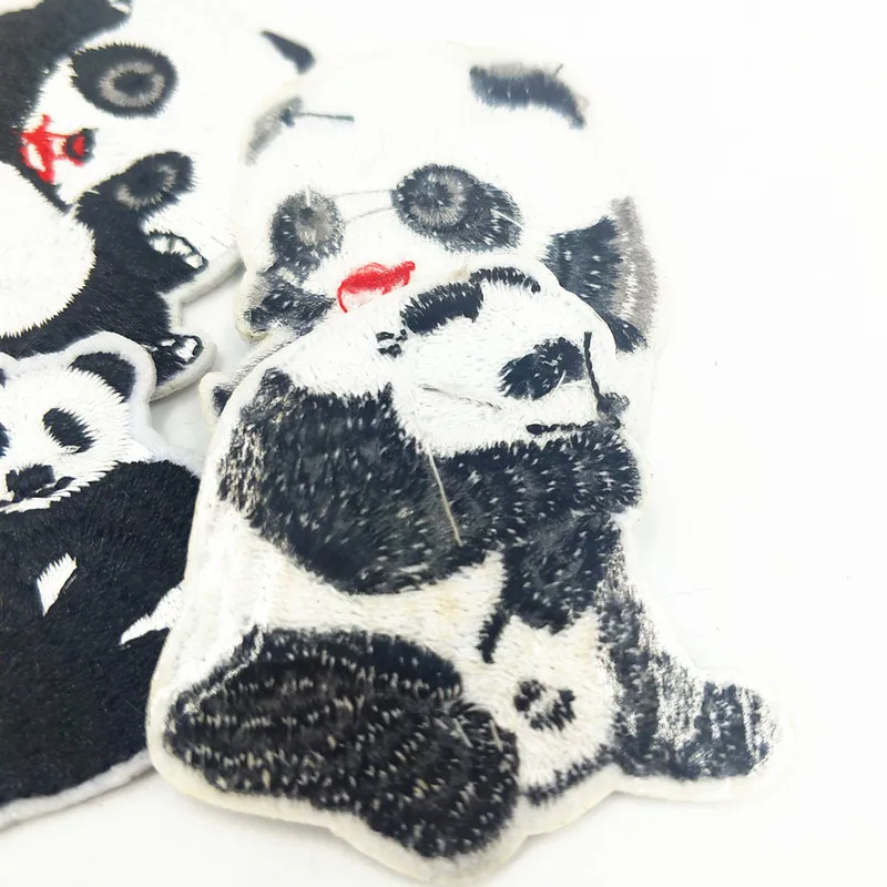 50pcs/lot Cartoon Panda Sticker Decorative Embroidery Patches Kid Clothing Accessories Iron Heat Transfers for Clothes Applique
50pcs/lot Cartoon Panda Sticker Decorative Embroidery Patches Kid Clothing Accessories Iron Heat Transfers for Clothes Applique