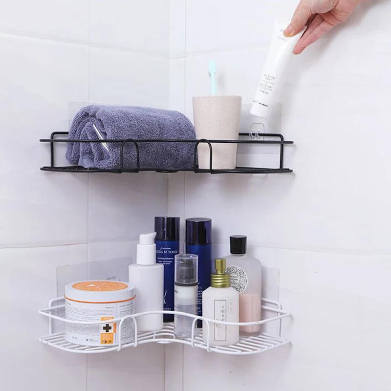 Bathroom Kitchen Spice Organizer Punch-free Corner Frame Shower Shelf Shampoo Storage Rack Holder with Suction Cup Accessories
Bathroom Kitchen Spice Organizer Punch-free Corner Frame Shower Shelf Shampoo Storage Rack Holder with Suction Cup Accessories