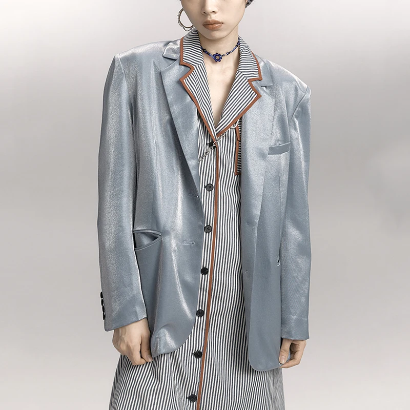 XITAO Original Striped Suit Collar Dress Women Fashion Loose Long Sleeve Dresses Women Minority Bandage Women Clothes WJ1150
XITAO Original Striped Suit Collar Dress Women Fashion Loose Long Sleeve Dresses Women Minority Bandage Women Clothes WJ1150