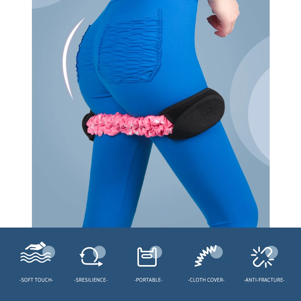 Hip Loop Sports Resistance Band Yoga Booty Strength Training for Gym Leg Workout Squats Fitness with Protective Sleeves Pads 
Hip Loop Sports Resistance Band Yoga Booty Strength Training for Gym Leg Workout Squats Fitness with Protective Sleeves Pads