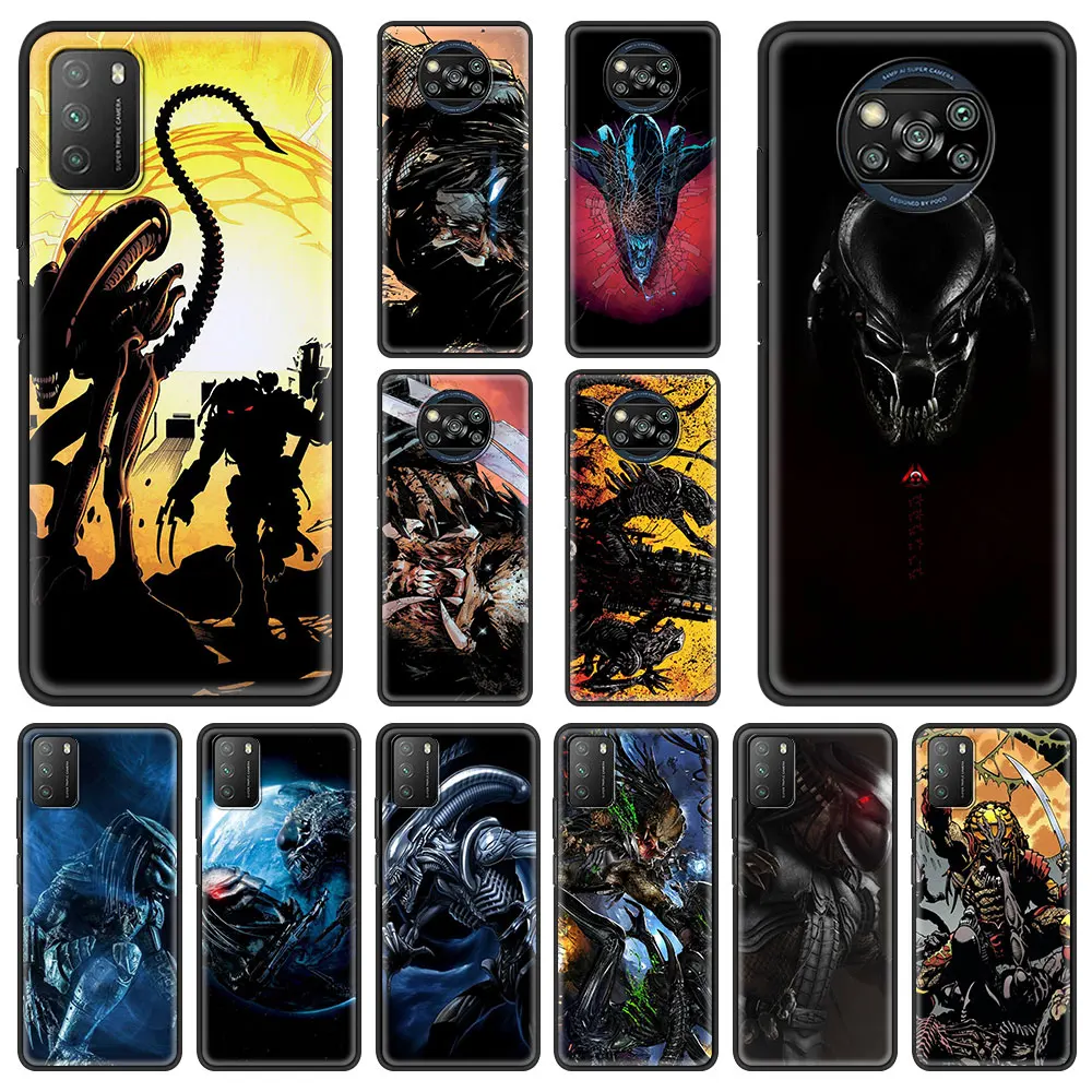 Роскошный чехол для телефона A-Aliens-P-Predator для Xiaomi Poco X3 NFC M3 F3 Mi Note 10 Lite 11 10T Pro 5G 9T силиконовый черный чехол Coque
Роскошный чехол для телефона A-Aliens-P-Predator для Xiaomi Poco X3 NFC M3 F3 Mi Note 10 Lite 11 10T Pro 5G 9T силиконовый черный чехол Coque