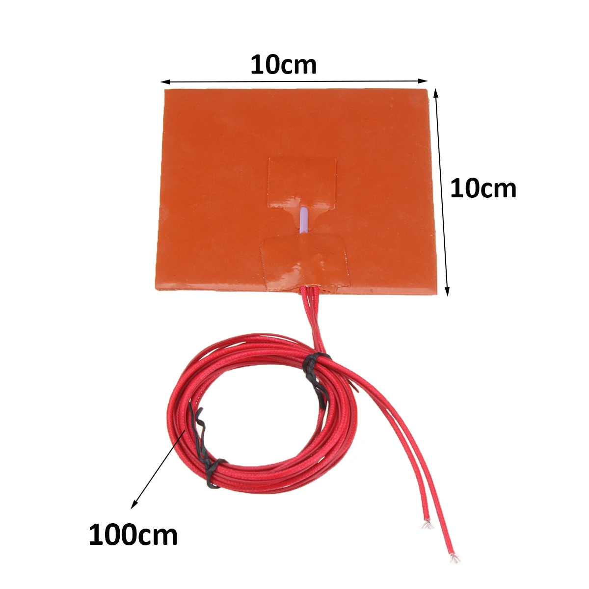 Universal Heating Pad 100x100mm 12V 50W For 3D Printer Waterproof Flexible System Practical
Universal Heating Pad 100x100mm 12V 50W For 3D Printer Waterproof Flexible System Practical