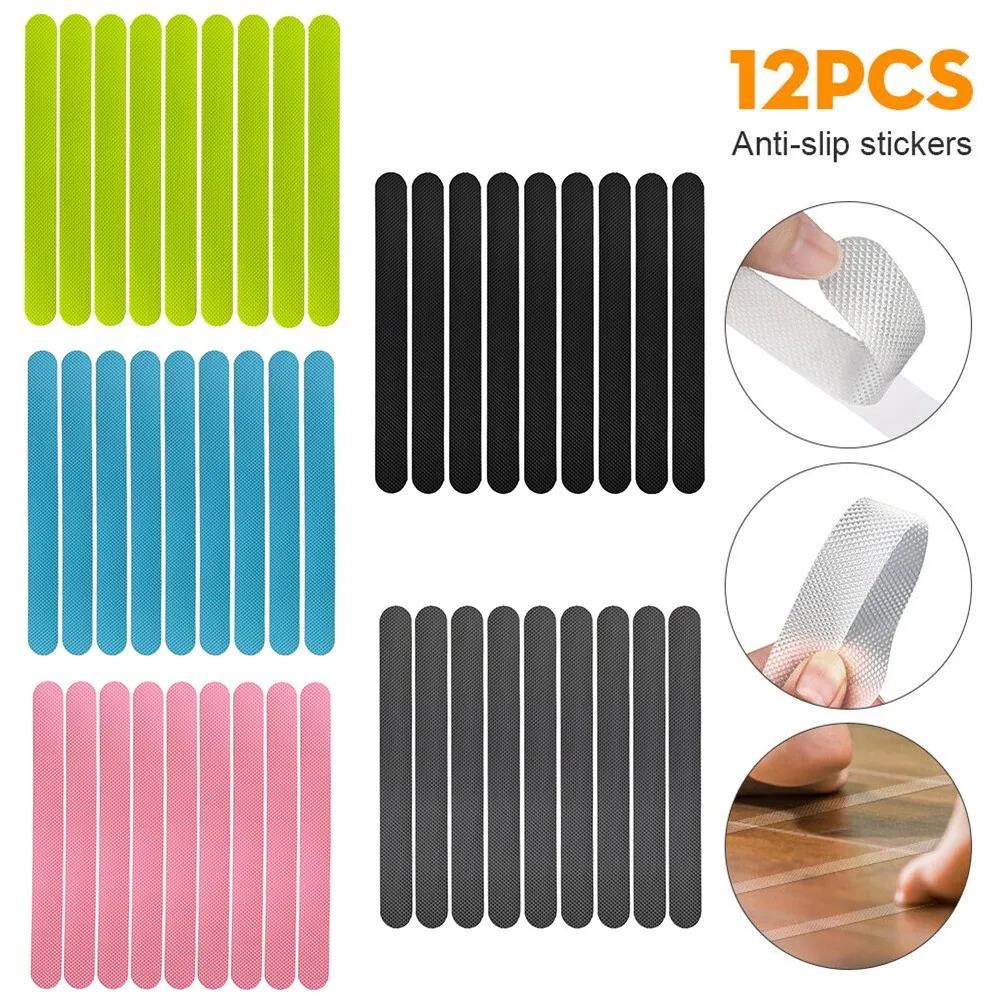 12 Non Slip 8*2cm Bath Mat Grip Stickers Anti Slip Shower Strips Pad Floor Safety Tape With Bathroom Shower Anti-slip Strip
12 Non Slip 8*2cm Bath Mat Grip Stickers Anti Slip Shower Strips Pad Floor Safety Tape With Bathroom Shower Anti-slip Strip