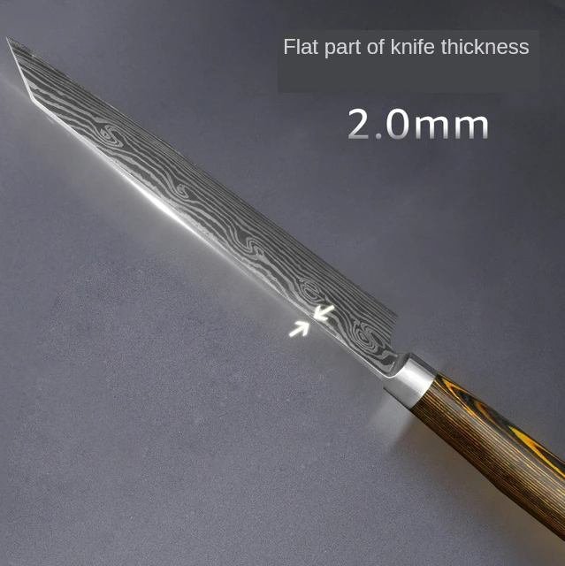 Kitchen Knife 6 Piece Set 8 Inch Japanese Chef Knife Imitation Damascus Household Stainless Steel Kitchen Knife With Knife Cover
Kitchen Knife 6 Piece Set 8 Inch Japanese Chef Knife Imitation Damascus Household Stainless Steel Kitchen Knife With Knife Cover