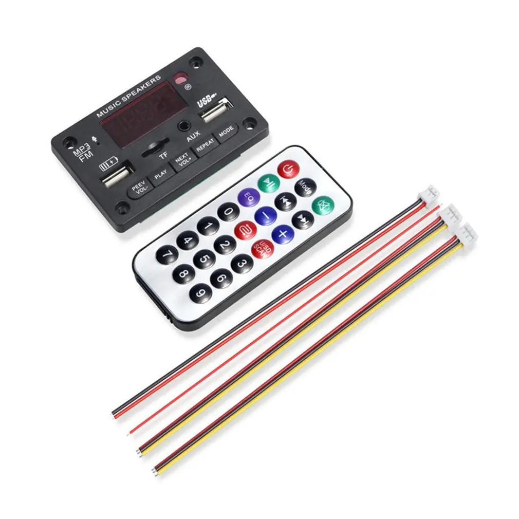 Decoder Board 12V Wireless MP3 Decoder Board Color Screen With Recording Call Mainboard With Wireless JX-810BT
Decoder Board 12V Wireless MP3 Decoder Board Color Screen With Recording Call Mainboard With Wireless JX-810BT