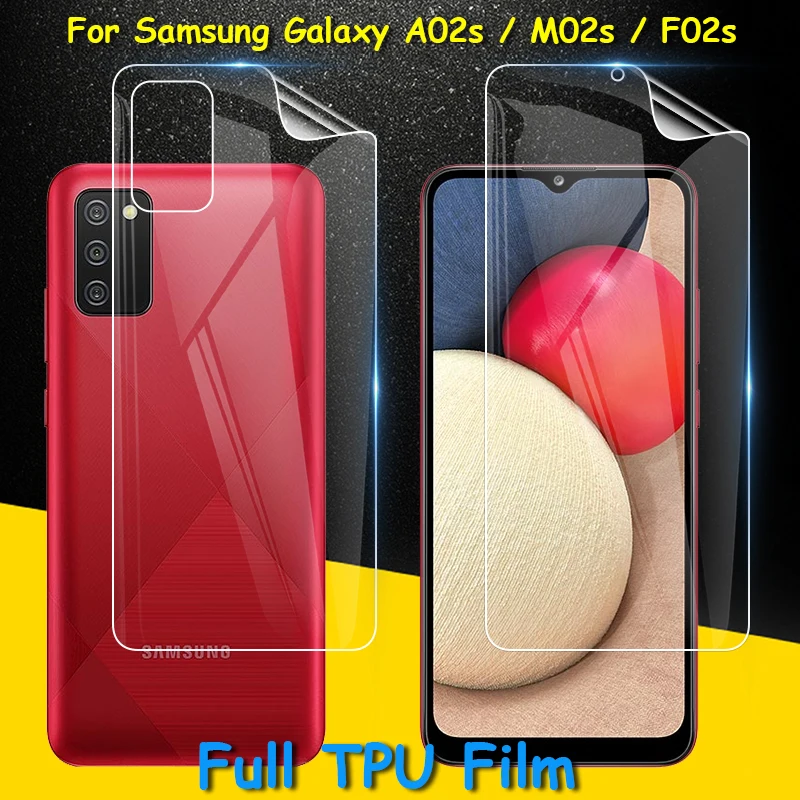 Прозрачная мягкая защитная пленка из ТПУ для Samsung Galaxy A02s M02s F02s (не стекло)
Прозрачная мягкая защитная пленка из ТПУ для Samsung Galaxy A02s M02s F02s (не стекло)