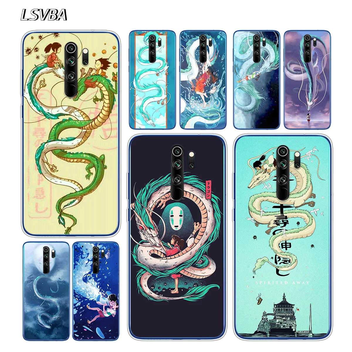 Soft TPU Silicone Cover Anime Spirited Away Dragon Totoro For Xiaomi Redmi Note 9 9S 8T 8 7 6 5A 5 4X 4 Pro Max Phone Case 
Soft TPU Silicone Cover Anime Spirited Away Dragon Totoro For Xiaomi Redmi Note 9 9S 8T 8 7 6 5A 5 4X 4 Pro Max Phone Case