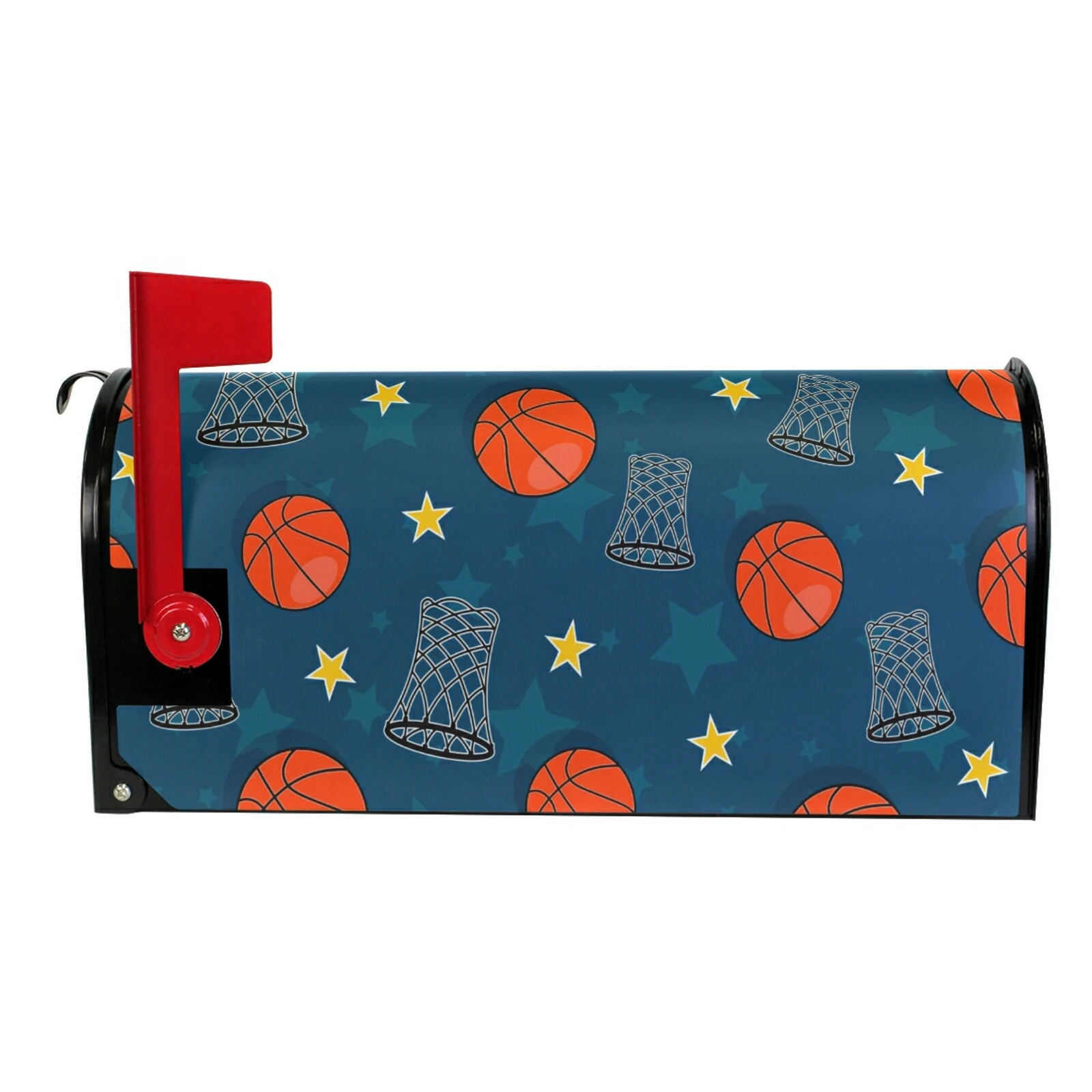 Creative Basketball Print Waterproof Mailbox Cover Post Letter Box Home Balcony Garden Decor Protection Magnetic Mailbox Wraps
Creative Basketball Print Waterproof Mailbox Cover Post Letter Box Home Balcony Garden Decor Protection Magnetic Mailbox Wraps