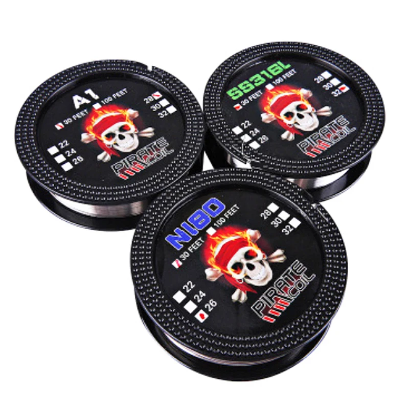 30FEET NI80 SS316L A1 Heating Wire High Density for Electronic Cigarette RDA RTA Atomizer
30FEET NI80 SS316L A1 Heating Wire High Density for Electronic Cigarette RDA RTA Atomizer