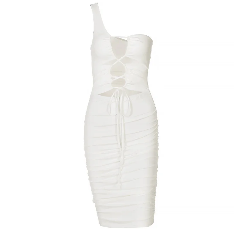 Quanss 2021 One Shoulder Hollow Out Sleeveless Ruched Sexy Dress Women Summer Streetwear Club Party Outfits Y2K Bodycon Dresses
Quanss 2021 One Shoulder Hollow Out Sleeveless Ruched Sexy Dress Women Summer Streetwear Club Party Outfits Y2K Bodycon Dresses