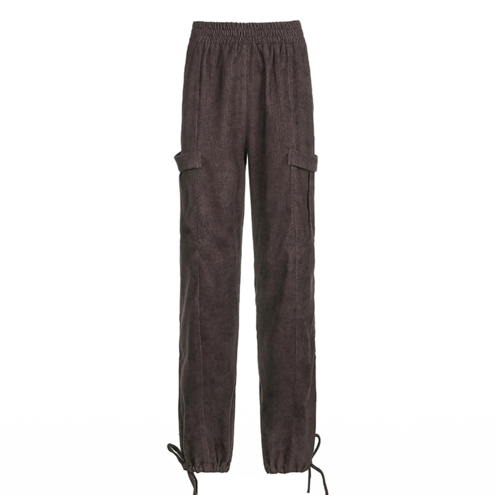 Women Elastic Waistband Corduroy Pockets Ankle Tied Loose Pants Casual Trousers Outswear women clothing Corduroy Pants
Women Elastic Waistband Corduroy Pockets Ankle Tied Loose Pants Casual Trousers Outswear women clothing Corduroy Pants