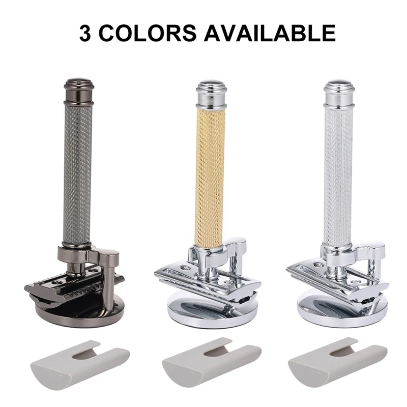 Men's Double Edge Safety Razor Classic Shaving Razor with Shaving Razor Base Protective Cover Shaving Tool
Men's Double Edge Safety Razor Classic Shaving Razor with Shaving Razor Base Protective Cover Shaving Tool